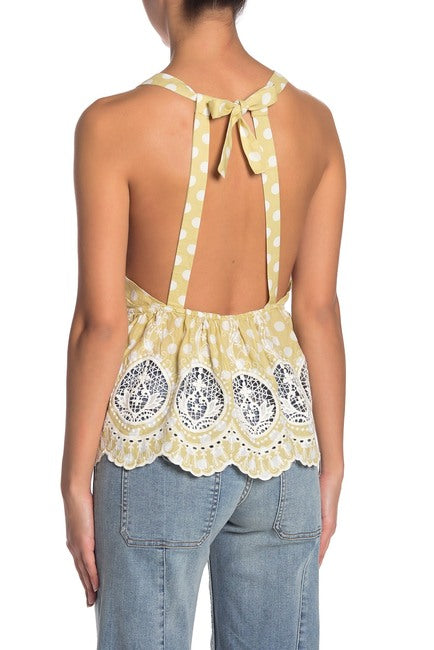 Free People Lunch Date Halter Top