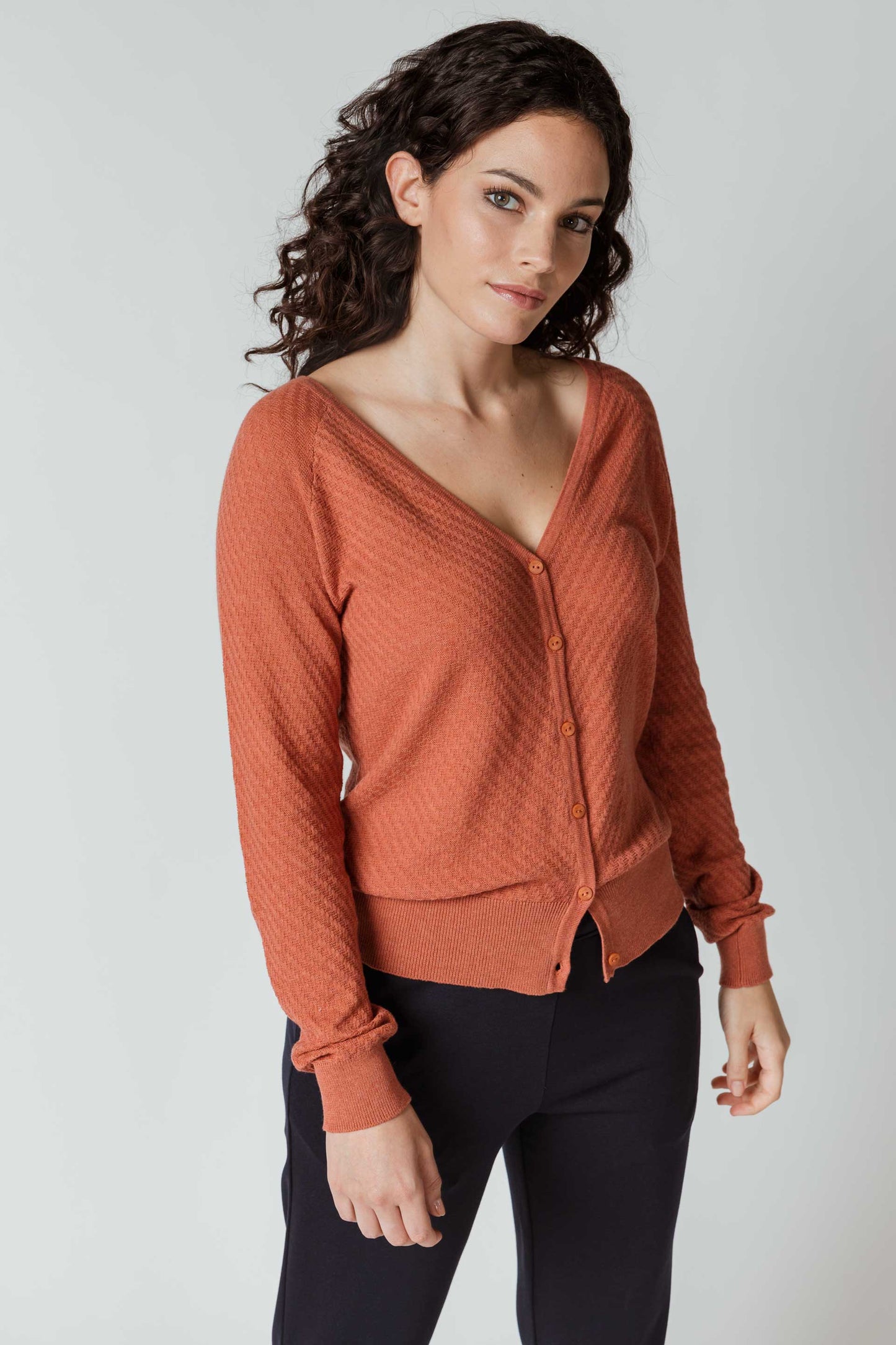 SKFK Betti Organic Sweater (Cedar)